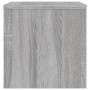 Mesitas de noche 2 uds contrachapada gris Sonoma 40x30x30 cm de vidaXL, Mesitas de noche - Ref: Foro24-815240, Precio: 35,68 ...