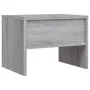 Mesitas de noche 2 uds contrachapada gris Sonoma 40x30x30 cm de vidaXL, Mesitas de noche - Ref: Foro24-815240, Precio: 35,11 ...