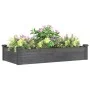 Jardinera arriate forro madera maciza abeto gris 120x60x25 cm de vidaXL, Maceteros y jardineras - Ref: Foro24-364291, Precio:...