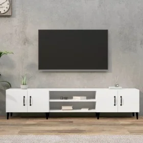 Mueble para TV madera contrachapada blanco 180x31,5x40 cm de vidaXL, Muebles TV - Ref: Foro24-816264, Precio: 99,62 €, Descue...
