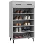 Mueble zapatero madera contrachapada gris Sonoma 60x35x105 cm en Zapateros y organizadores de calzado | Comprar online en Foru.e