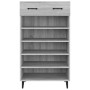 Mueble zapatero madera contrachapada gris Sonoma 60x35x105 cm en Zapateros y organizadores de calzado | Comprar online en Foru.e