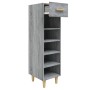 Mueble zapatero madera contrachapada gris Sonoma 30x35x105 cm en Zapateros y organizadores de calzado | Comprar online en Foru.e