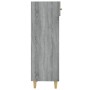 Mueble zapatero madera contrachapada gris Sonoma 30x35x105 cm en Zapateros y organizadores de calzado | Comprar online en Foru.e