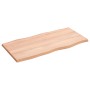 Tablero mesa madera tratada roble borde natural 80x40x2 cm de vidaXL, Tableros para mesas - Ref: Foro24-363938, Precio: 54,29...