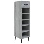 Mueble zapatero madera contrachapada gris Sonoma 30x35x105 cm en Zapateros y organizadores de calzado | Comprar online en Foru.e