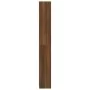 Estantería de 5 niveles contrachapada marrón roble 40x24x175 cm de vidaXL, Librerías y estanterías - Ref: Foro24-816070, Prec...