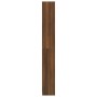 Estantería de 5 niveles contrachapada marrón roble 40x24x175 cm de vidaXL, Librerías y estanterías - Ref: Foro24-816070, Prec...
