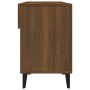 Mueble zapatero madera contrachapada marrón roble 102x35x55 cm en Zapateros y organizadores de calzado | Comprar online en Foru.