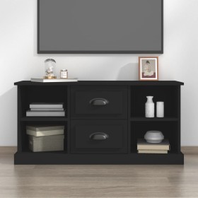 Mueble para TV madera contrachapada negro 99,5x35,5x48 cm de vidaXL, Muebles TV - Ref: Foro24-816273, Precio: 82,04 €, Descue...