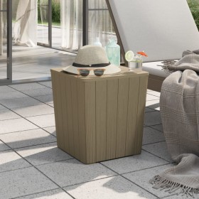 Mesa de jardín con tapa extraíble polipropileno marrón claro de vidaXL, Mesas de jardín - Ref: Foro24-364153, Precio: 61,82 €...