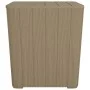 Mesa de jardín con tapa extraíble polipropileno marrón claro de vidaXL, Mesas de jardín - Ref: Foro24-364153, Precio: 60,86 €...