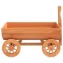 Carreta decorativa madera maciza de abeto 70x43x54 cm de vidaXL, Carretillas - Ref: Foro24-364227, Precio: 65,69 €, Descuento: %