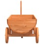 Carreta decorativa madera maciza de abeto 70x43x54 cm de vidaXL, Carretillas - Ref: Foro24-364227, Precio: 60,16 €, Descuento: %