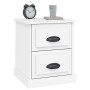 Mesita de noche madera contrachapada blanco 39x39x47,5 cm de vidaXL, Mesitas de noche - Ref: Foro24-816144, Precio: 45,24 €, ...