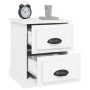 Mesita de noche madera contrachapada blanco 39x39x47,5 cm de vidaXL, Mesitas de noche - Ref: Foro24-816144, Precio: 45,24 €, ...