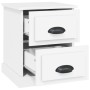 Mesita de noche madera contrachapada blanco 39x39x47,5 cm de vidaXL, Mesitas de noche - Ref: Foro24-816144, Precio: 45,24 €, ...