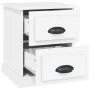 Mesita de noche madera contrachapada blanco 39x39x47,5 cm de vidaXL, Mesitas de noche - Ref: Foro24-816144, Precio: 44,71 €, ...