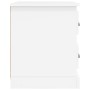 Mesita de noche madera contrachapada blanco 39x39x47,5 cm de vidaXL, Mesitas de noche - Ref: Foro24-816144, Precio: 45,24 €, ...