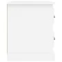 Mesita de noche madera contrachapada blanco 39x39x47,5 cm de vidaXL, Mesitas de noche - Ref: Foro24-816144, Precio: 44,71 €, ...