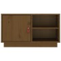 Mueble de TV madera maciza de pino marrón miel 70x34x40 cm en Muebles TV | Comprar online en Foru.es