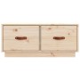 Mueble de TV de madera maciza de pino 80x34x35 cm en Muebles TV | Comprar online en Foru.es