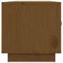 Mueble de TV madera maciza de pino marrón miel 80x34x35 cm en Muebles TV | Comprar online en Foru.es