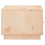 Mesa de centro de madera maciza de pino 80x50x35 cm en Mesas de centro | Comprar online en Foru.es