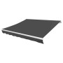 Toldo de lona blanco gris antracita 400x300 cm en Toldos | Comprar online en Foru.es
