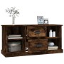 Mueble de TV madera contrachapada roble ahumado 99,5x35,5x48 cm de vidaXL, Muebles TV - Ref: Foro24-816277, Precio: 71,33 €, ...