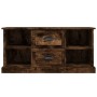 Mueble de TV madera contrachapada roble ahumado 99,5x35,5x48 cm de vidaXL, Muebles TV - Ref: Foro24-816277, Precio: 71,33 €, ...