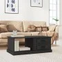 Mesa de centro madera contrachapada negro 90x50x35 cm de vidaXL, Mesas de centro - Ref: Foro24-816241, Precio: 72,54 €, Descu...