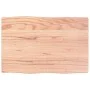 Treated oak wood table top with natural edge 60x40x2 cm by vidaXL, Table tops - Ref: Foro24-363929, Price: 31,64 €, Discount: %