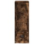 Aparador alto madera contrachapada roble humo 36x35,5x103,5 cm de vidaXL, Aparadores - Ref: Foro24-816309, Precio: 69,32 €, D...
