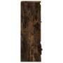 Aparador alto madera contrachapada roble humo 36x35,5x103,5 cm de vidaXL, Aparadores - Ref: Foro24-816309, Precio: 69,32 €, D...