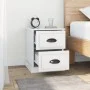 Mesitas de noche 2 uds madera blanco brillante 39x39x47,5 cm de vidaXL, Mesitas de noche - Ref: Foro24-816149, Precio: 85,51 ...