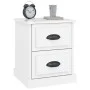 Mesitas de noche 2 uds madera blanco brillante 39x39x47,5 cm de vidaXL, Mesitas de noche - Ref: Foro24-816149, Precio: 85,51 ...