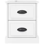 Mesitas de noche 2 uds madera blanco brillante 39x39x47,5 cm de vidaXL, Mesitas de noche - Ref: Foro24-816149, Precio: 85,51 ...