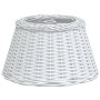 Pantalla para lámpara de techo mimbre blanco Ø50x30 cm de vidaXL, Pantallas para lámparas - Ref: Foro24-364371, Precio: 59,59...