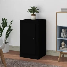 Black plywood sideboard 37.5x35.5x67.5 cm by vidaXL, Sideboards - Ref: Foro24-816202, Price: 46,51 €, Discount: %