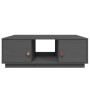 Mesa de centro de madera maciza de pino gris 100x50x35 cm en Mesas de centro | Comprar online en Foru.es