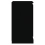 Aparador de madera contrachapada negro 37,5x35,5x67,5 cm de vidaXL, Aparadores - Ref: Foro24-816202, Precio: 49,10 €, Descuen...