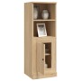 Aparador alto madera contrachapada roble Sonoma 36x35,5x103,5cm de vidaXL, Aparadores - Ref: Foro24-816323, Precio: 62,81 €, ...