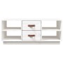 Mesa de centro de madera maciza de pino blanco 100x50x41 cm en Mesas de centro | Comprar online en Foru.es