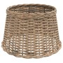 Pantalla para lámpara de techo mimbre marrón Ø45x28 cm de vidaXL, Pantallas para lámparas - Ref: Foro24-364378, Precio: 61,08...