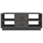 Mesa de centro de madera maciza de pino gris 100x50x41 cm en Mesas de centro | Comprar online en Foru.es