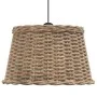 Pantalla para lámpara de techo mimbre marrón Ø45x28 cm de vidaXL, Pantallas para lámparas - Ref: Foro24-364378, Precio: 59,96...