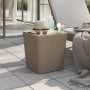 Mesa de jardín con tapa extraíble polipropileno marrón claro de vidaXL, Mesas de jardín - Ref: Foro24-364154, Precio: 79,39 €...