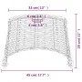 Pantalla para lámpara de techo mimbre marrón Ø45x28 cm de vidaXL, Pantallas para lámparas - Ref: Foro24-364378, Precio: 59,96...