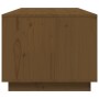 Mesa de centro madera maciza de pino marrón miel 100x50x41 cm en Mesas de centro | Comprar online en Foru.es